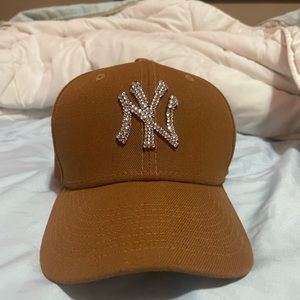 New York Yankees Custom Gemstone Fitted 7 1/4
